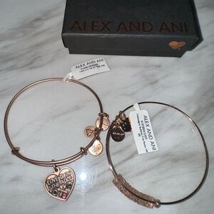 NWT Alex & Ani Friendship Bracelets